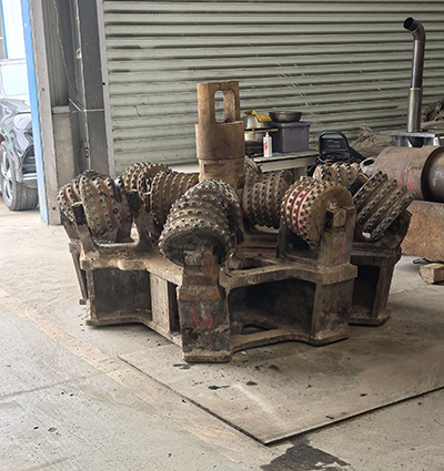 二手反井鉆機(jī)擴(kuò)孔大鉆頭（刀盤(pán)）