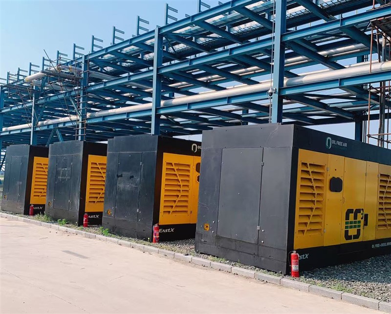 柴驅無油空壓機ES3 租賃丨產品力的生命力是場景應用力